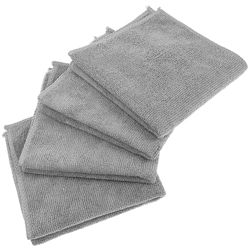 Mikikit 8 Pezzi di Panni per La Pulizia per Lavare I Piatti in Microfibra Efficaci Multiuso per La Pulizia dei Tessuti Blu Spessi per Rimuovere I Pelucchi Stracci Asciugamani