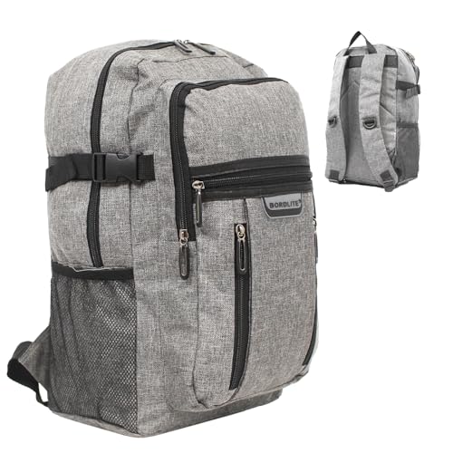 Bagage cabine 40x20x25 cm gris idéal pour voyager léger avec KLM
