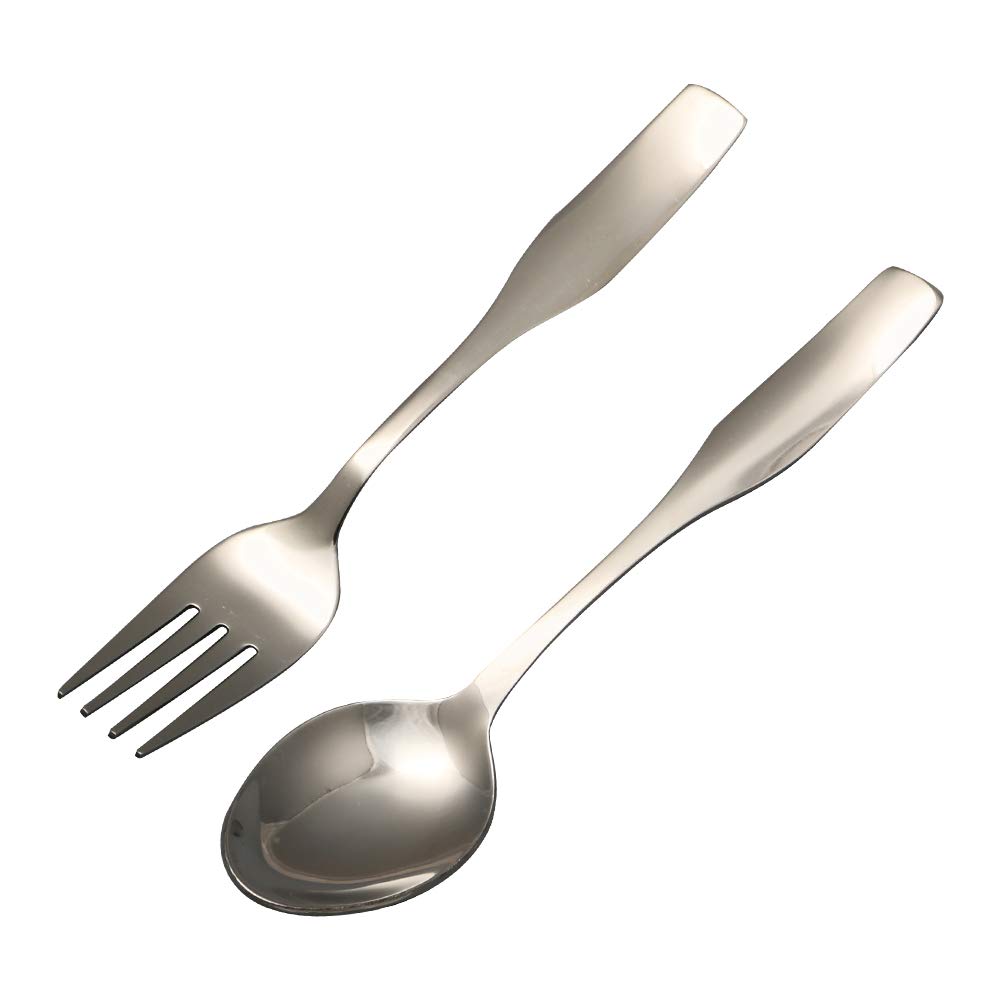Stainless Steel Table/Dinner Spoon & Dinner Fork - Lucas, 6 Pieces Each