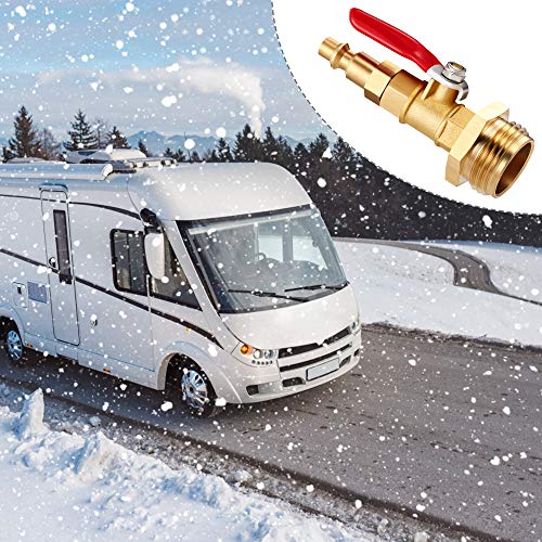 image for GOLDPAR Winterize Blowout Adapter with 1/4 Inch Male Quick Plug and 3/