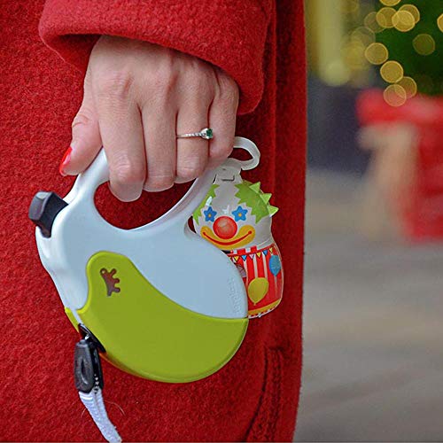 Ferplast Amigo Médio Fita, Guia Retrátil para Cães, Bege e Lilás Ferplast para Cães, Médio, Bege e L