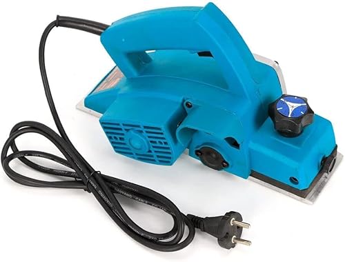 Piallatrice elettrica professionale per legno, 800 W, piallatrice elettrica regolabile, in alluminio, larghezza 82 mm, 16000 rpm