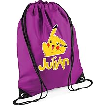 Cartoon Character Gift, Personalised Bag, Gift For Kids, Boy, Girl, Birthday Gift, Back To School, Bagpack, Drawstring Bag, PE Gym Kit, Swimming, Sport Rucksack.