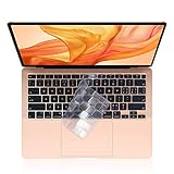 ✔️ Wasserdicht und staubdicht - Tastaturabdeckung Bieten Sie Ihrer Macbook-Tastatur umfassenden Schutz vor Staub, verschütteter Flüssigkeit, Schlüsselverschleiß, Verunreinigungen und vielem mehr.