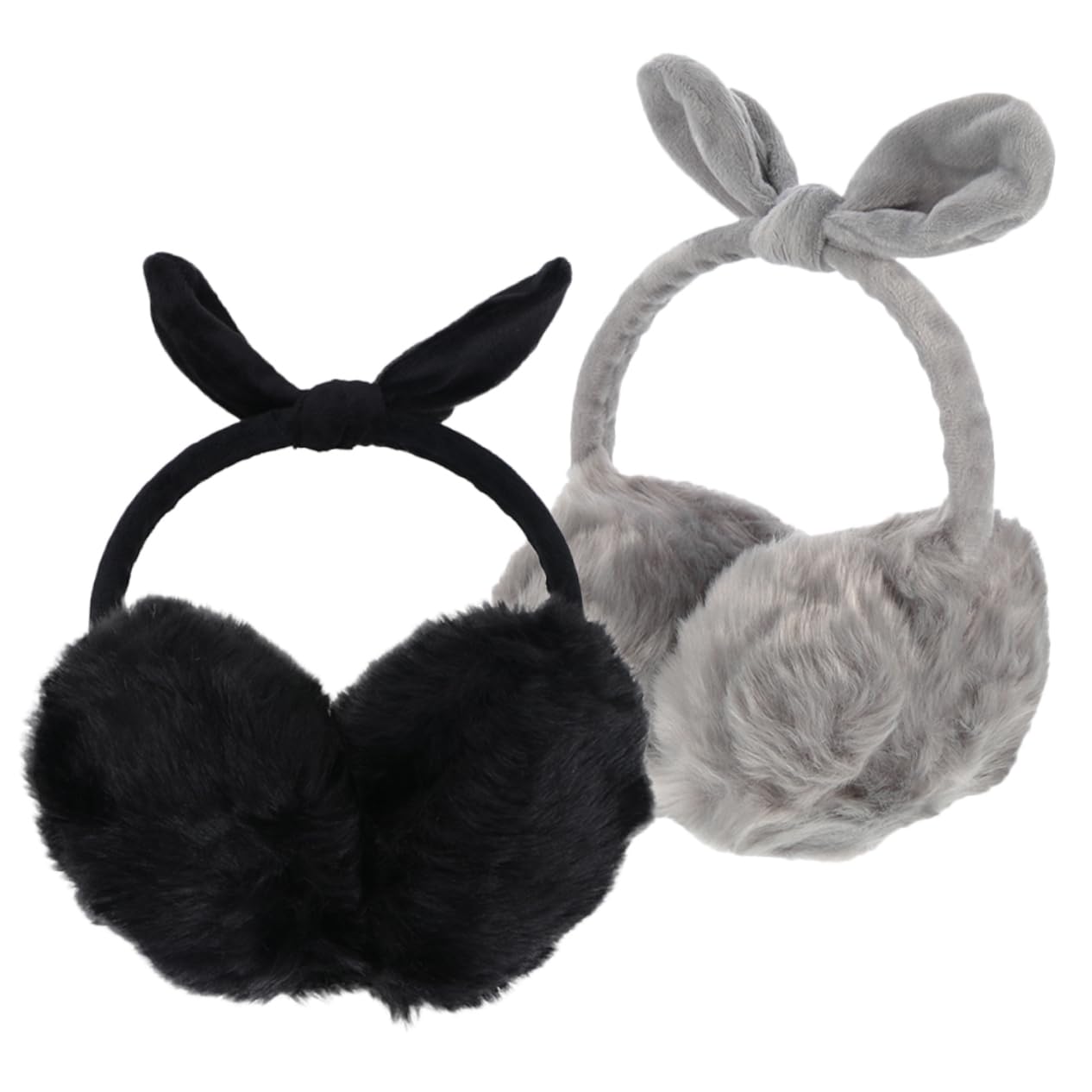 BESTYASH Adjustable Ear Covers 2 Pack of Warm Thermal Windproof Earmuffs for Sports Outdoor Travel