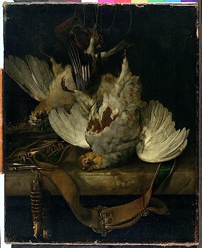 Toile Willem Van Aelst 60x90cm poster image impression de nature morte pour salon