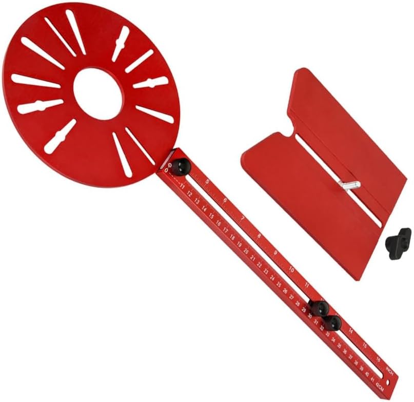 Stable Routers Platform with Multiple Diameter Templates Aluminum