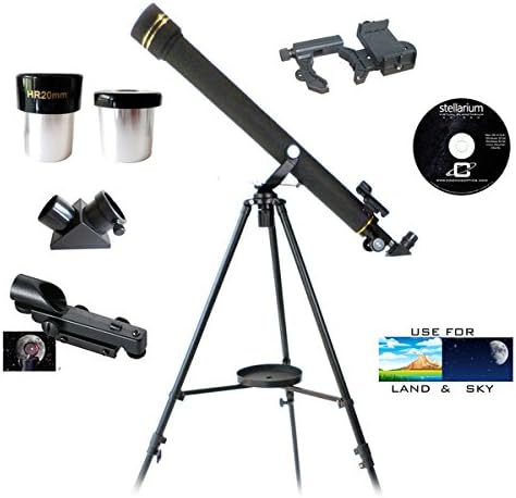 SmartScope 700-millimeter x 60-millimeter Telescope with Smartphone Adapter