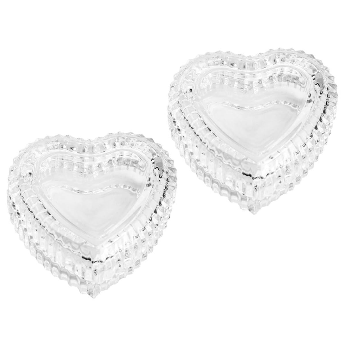 Boîte à Bijoux en Verre Idéale pour Offrir un Cadeau Romantique Unique