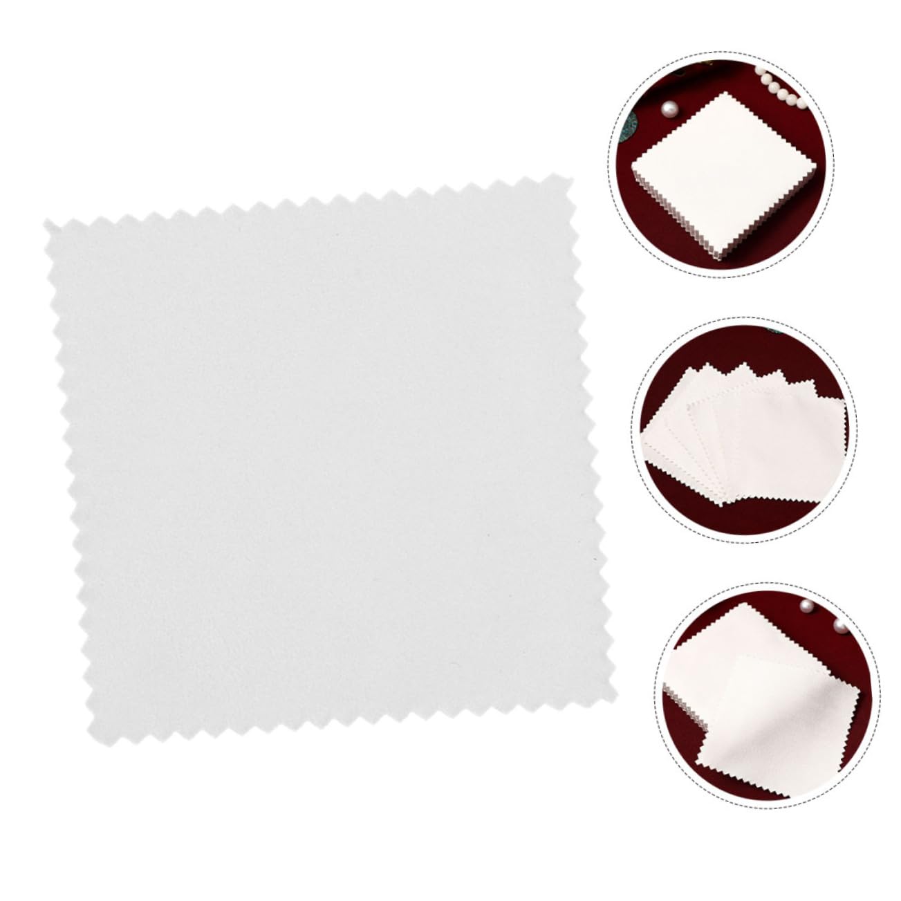 FRCOLOR Panno per La Pulizia Lucidatura in Microfibra per Gioielli Pulitore Panni per La Pulizia dei Gioielli Salviette Lucidanti Pulitore per Gioielli Panno per La Pulizia