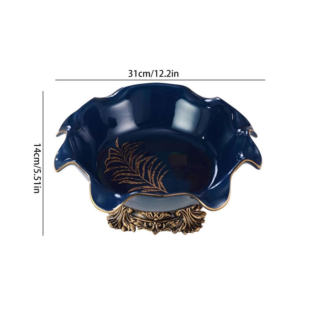 Miska na owoce kreatywny ceramiczny talerz na owoce talerz na przekąski nowoczesny salon stolik kawowy talerz na owoce talerz cukierków sucha salaterka