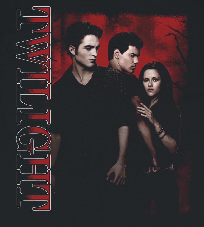 Twilight Edward and Bella Vertical Poster Mens Adult T-Shirt2