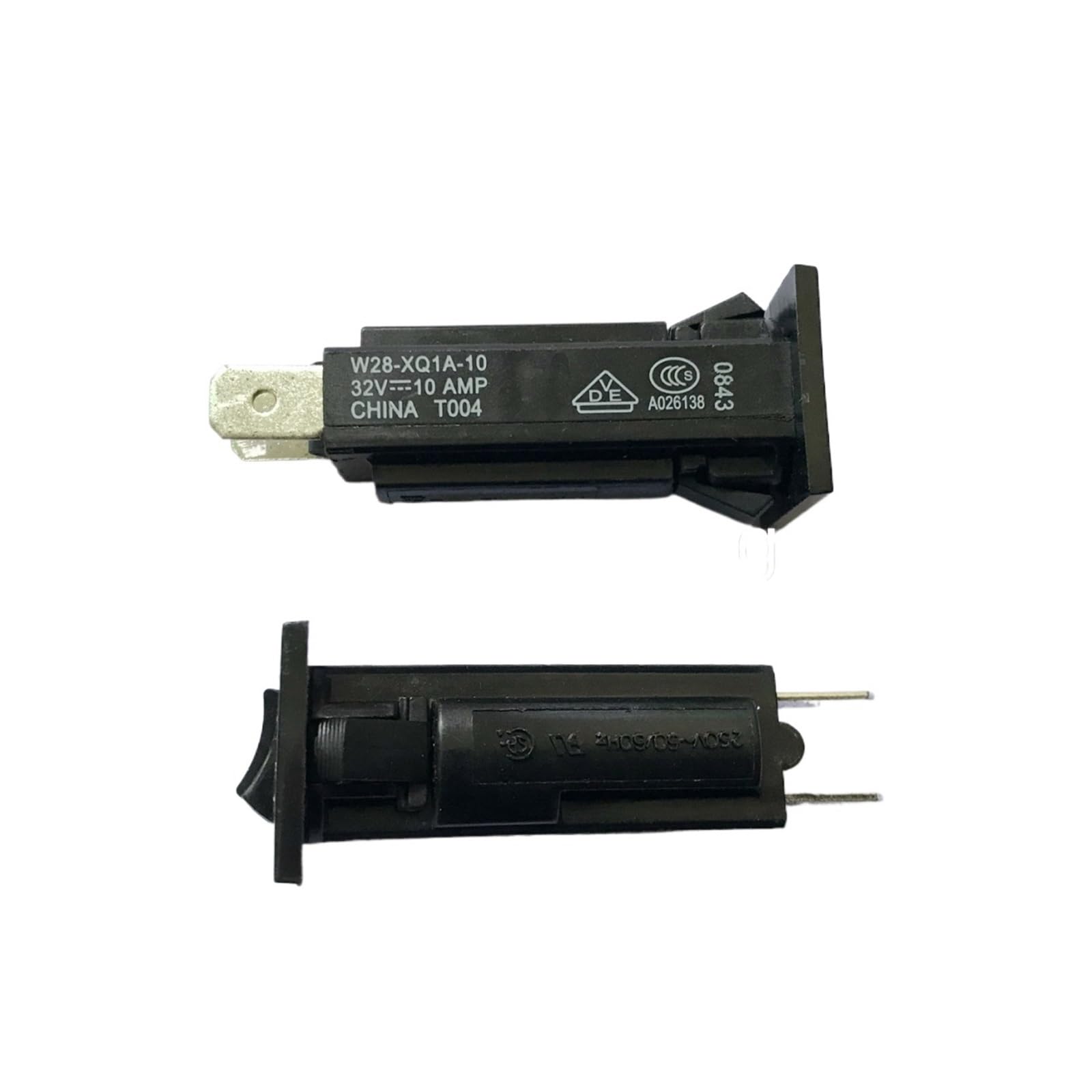 Interruttore automatico W28-XQ1A interruttore di protezione termica 3A 4A 5A 6A 7A 8A 10A 15A 20A 32V(W28-XQ1A-10 10A)