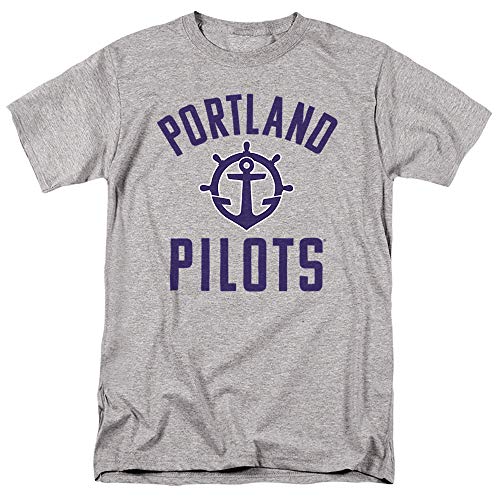 University of Portland Official Pilots Logo Unisex Adult T-Shirt, Pilots Logo, X-Large