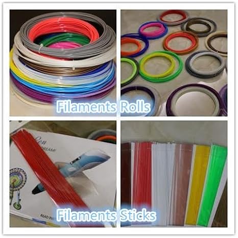 3D Pen 1.75mm Filament Refills - Measurement 10 Meters - GID