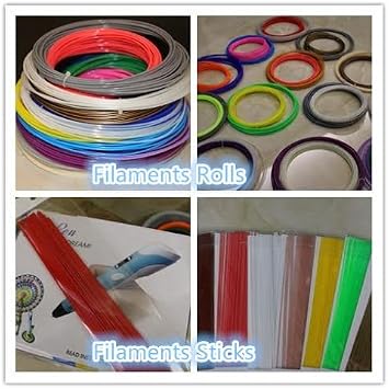 3D Pen 1.75mm Filament Refills - Measurement 10 Meters - GID