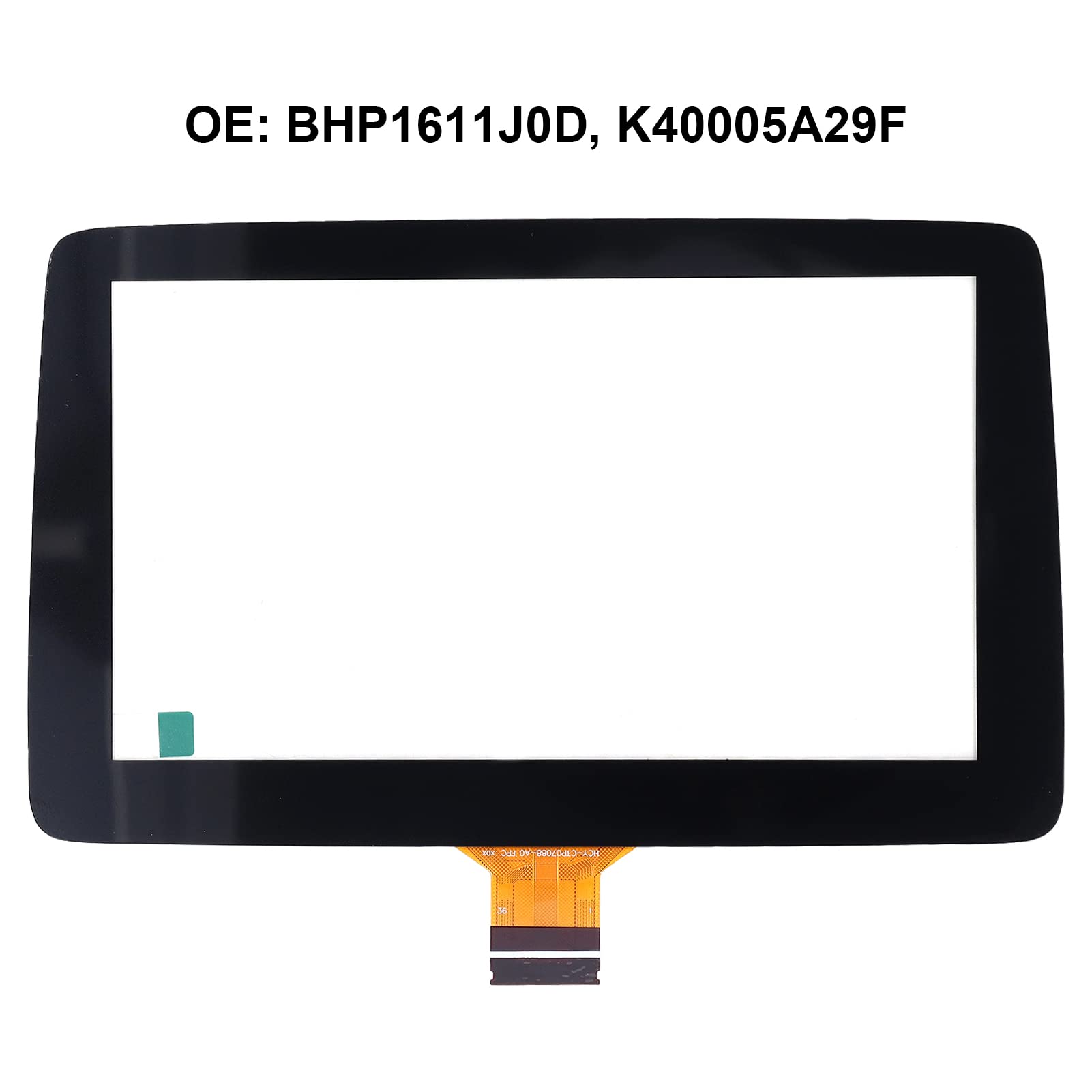 Jadeshay Car Touch Display Glass, 7 Inch Car Touch Screen Glass Acrylic Transparent Car Touch Screen Protector K40005A29F Replacement - Image 2