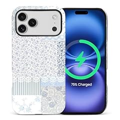 Cute Blue Floral Collage