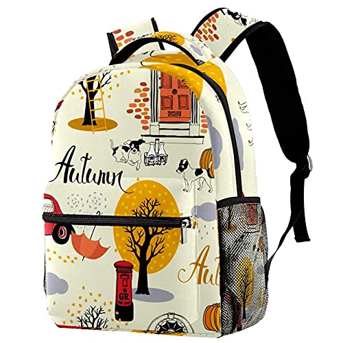 Sac à dos de voyage avec porte-bouteille ergonomique pour enfant