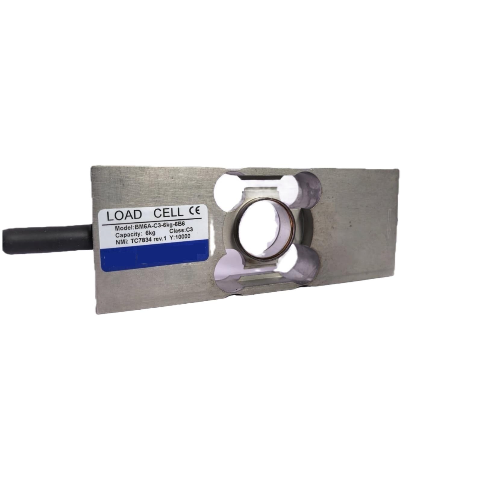 HKEJSJWA BM6A Load Cell, C3 Accuracy BM6A-C3 6KG, 12KG, 30KG, 60KG Measuring Weight Sensor(6KG)