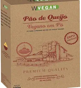 Pão de Queijo Proteico Vegano em pó 100g WVegan Pao