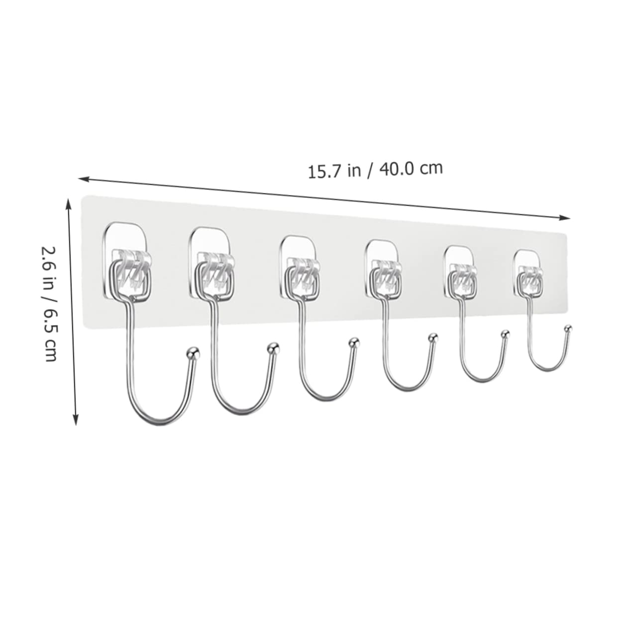 VASDEV 4 Ganchos de Pasta Fuerte para Montar en la Pared, Perchas para Ropa, Perchas Resistentes, Gancho de Pared Adhesivo, Gancho para Llaves, Colgador de Pared para Ahorrar Espacio, GAN