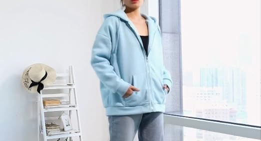 Amazon.com: ZXCTKA Black Zip Up Jacket Women,Women's Full Zip Up