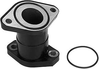 Cuque 3HN-13586-00-00 Carburetor Intake Manifold Boot Carburetor Intake Adapter Flange Dust-proof for Yamaha Big Bear Kodiak Moto-4 350 1987 1988 1989 1990 1991 1992 1993 1994 1995 1996 1997 1998