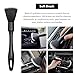 NYTKL 4 PCS Car Detailing Brush Set, Boars Bristle No Scratch Dusting Tool Cleaning Auto Interior or Exterior, Premium Brushes Cleaning Supplies for Dashboard Air Vent Seat Wheel
