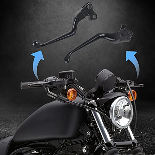Nthreeauto FBAN3MP24833 Black Brake Clutch Lever Hand Levers Compatible thumb #3