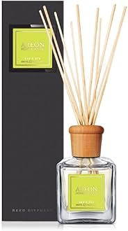 Areon Home Fragrance Luxury Perfume Reed Diffuser + 10 Rattan Reeds, Eau d“Eté Scent, 150ml