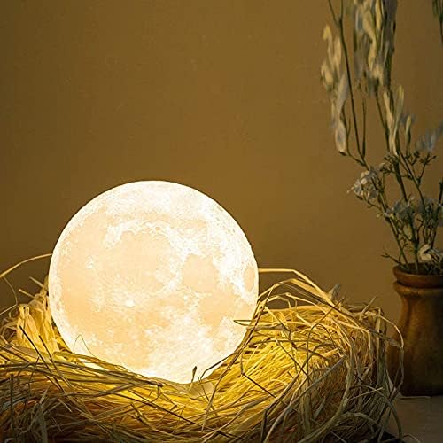 Miniatura 5 de Lámpara de luna personalizada, impresión 3D, lámpara de luna con foto personalizada, regalo de luz de luna grabada para esposa, marido, niños