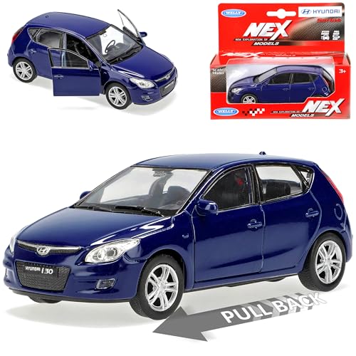 Generisch Hyundai I30 Blau 5 Türer FD 2007-2012 ca 1/43 1/36-1/46 Welly...