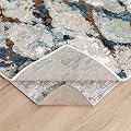Mohawk Home 10' x 13' Non Slip Rug Pad Gripper 3/8 Thick Dual Surface Felt + Rubber Gripper - Safe for All Floors