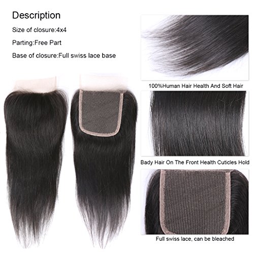 Silkylong - extension di capelli umani, 4 ciocche