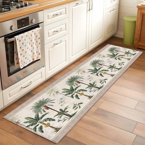 Tapete corredor para cocina beige 2x6 pies miniatura 3