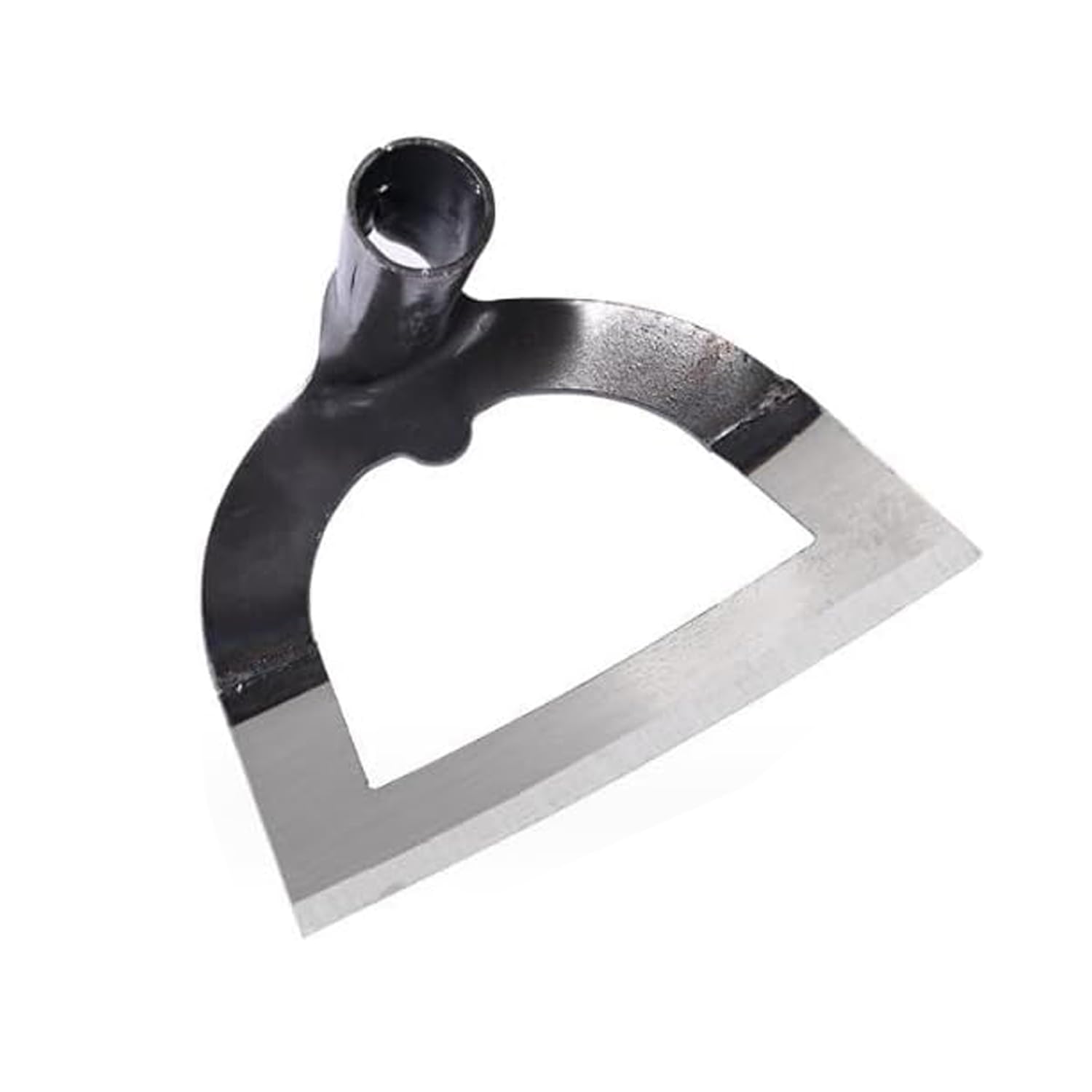 MEISO Cortile Agricoltura Zappa da Giardino per Erbacce, Zappa per Orto, Zappa Cava, Sarchiatore per Erbacce, Attrezzi da Giardino per Piantare Ortaggi, Mano Agricolo Giardinaggio Sostituzione (26 cm)