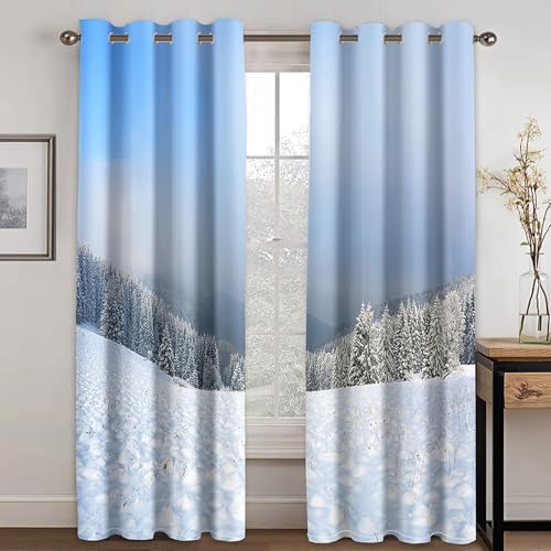 Cortinas largas decorativas para renovar las ventanas del hogar 3