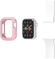 Vista 13 de OtterBox - Apple Watch Series SE/4/5/6, 40mm Exo Edge Bumper Case - Protective Case for Smartwatch, Sleek & Precision Fit (Pink)