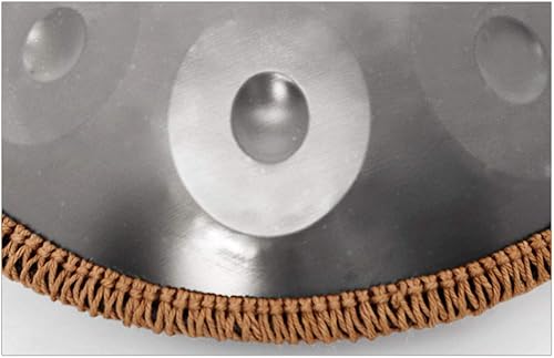 Miniatura 6 de Tambores de acero de aleación de titanio, tambor de mano de grado profesional, sin preocupaciones, tambor de lengua de acero para amantes de la