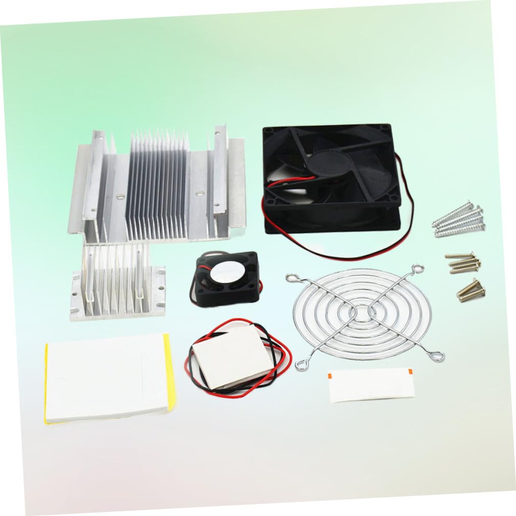 Balacoo 60W Thermoelectric Peltier Cooling System Kit Compact Water Cooling Module for DIY Projects High Reliability Compatible with Applications