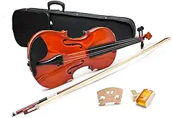 Violino Acústico 4/4 Arco Breu Cavalete Mdf Estojo