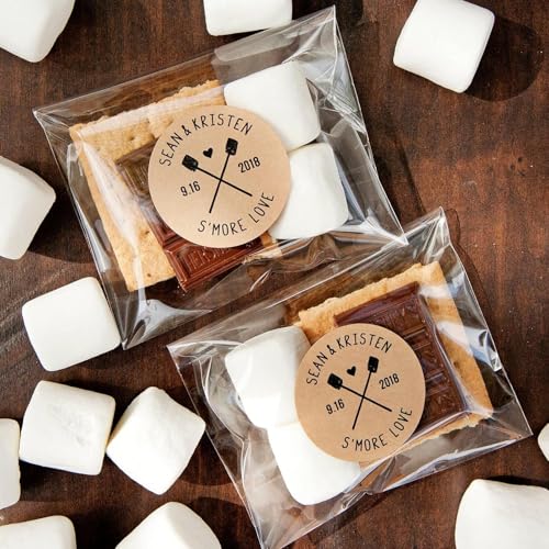 Self Seal Cellophane Bags 100 Pack,5×7 Inches Self Adhesive Cookie Bags,Clear Cellophane Bags Food Safe for Cookies, Sweets,Treat,Gifts, Jewelry, Cards. (5×7 Inches - 100pack) - Image 5