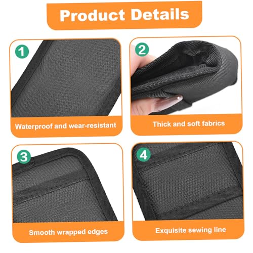 Fundas protectoras acolchadas impermeables para cinchas de camión 6
