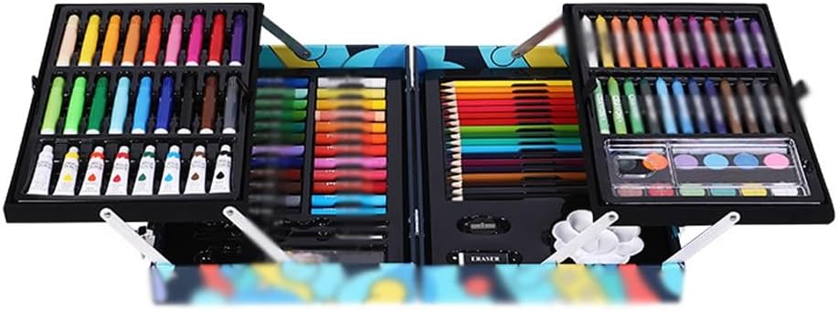 Watercolor Pen Set Painting Brush Student Stationery(Blue)