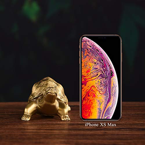 Brabud Brass Millennium Turtle Statue Gold Desk Home Indoor Outdoor Decorative Collectible Gifts For Elders 4'' Bs051 #TOP2