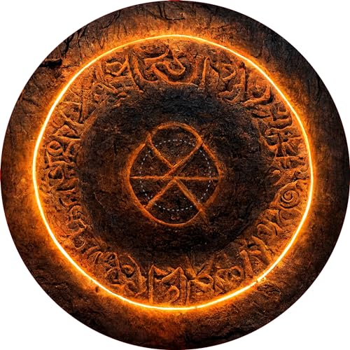 Generic Age of Sigmar Neoprene Objective Markers - Summon Circle