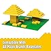 Unirolic Classic Building Bricks, 100 Piece 2x4 Building Blocks STEM Creative Building Toys Compatible with All Major Brands, MOC Building Bricks DIY Play Set for Kids(Golden)