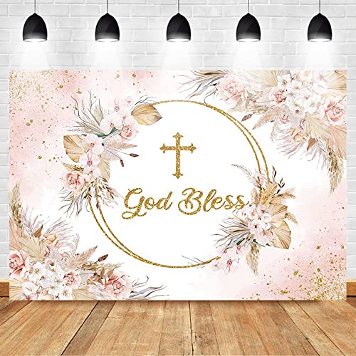 Fondo Fotográfico Boho God Bless 8x6ft Mocsicka miniatura 2