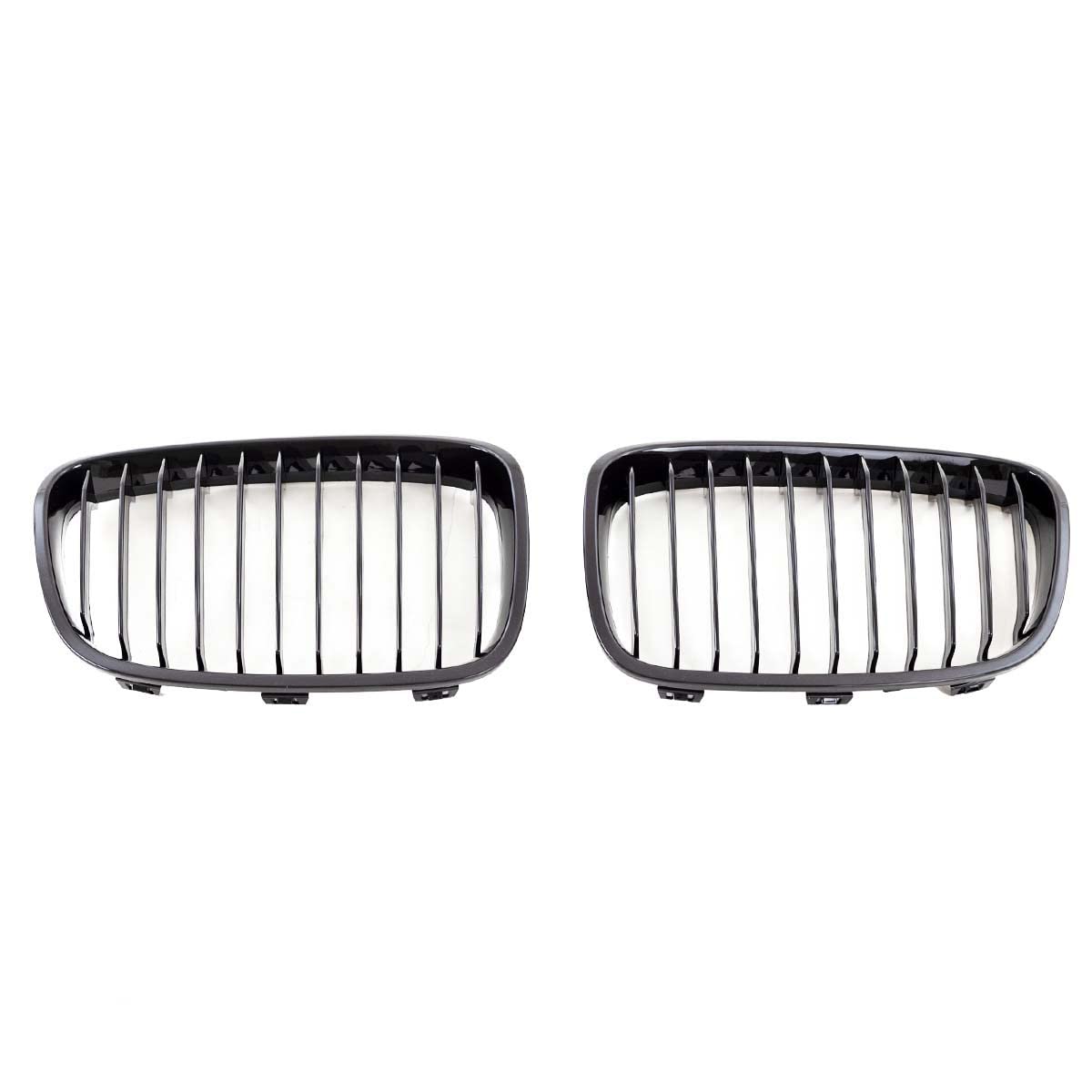DM Autoteile Set Performance Kühlergrill kompatibel für BMW 1er F20 F21 Bj 11-15 schwarz glanz